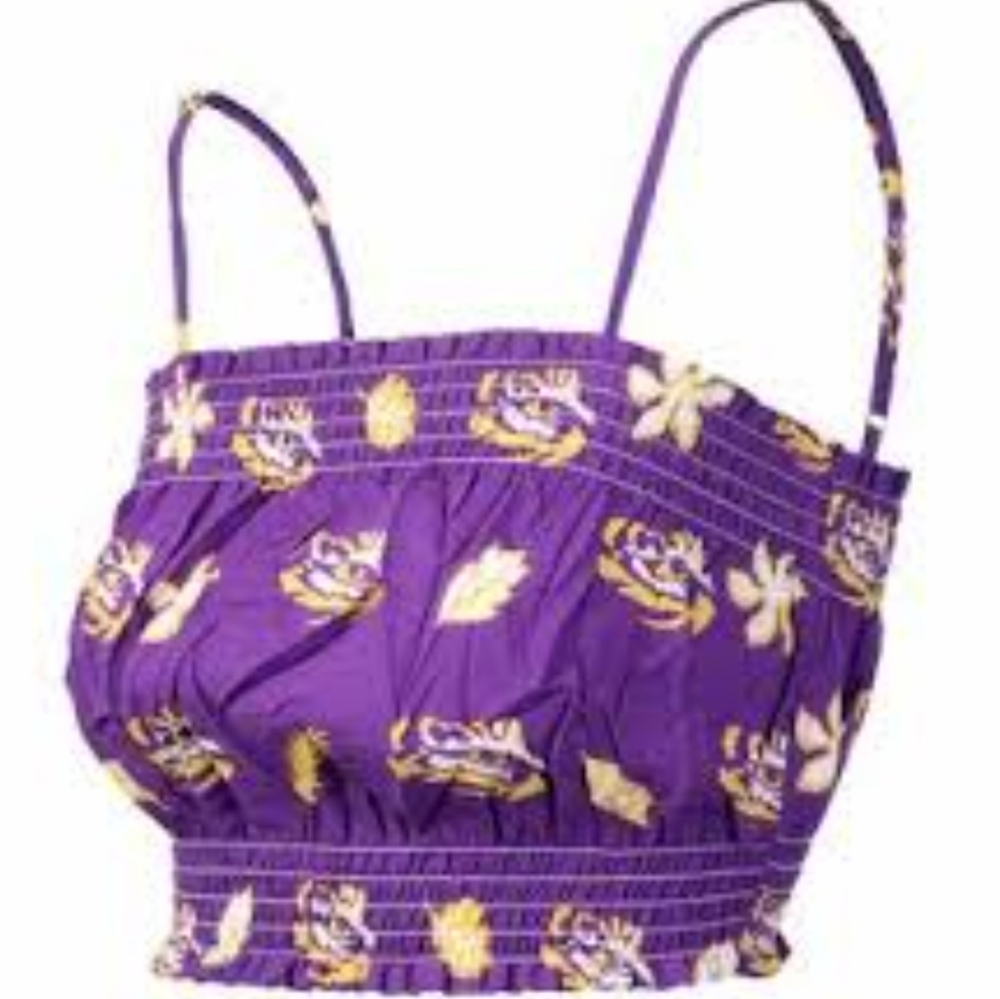 Wes and Willy LSU Tigers Women's Halter Top